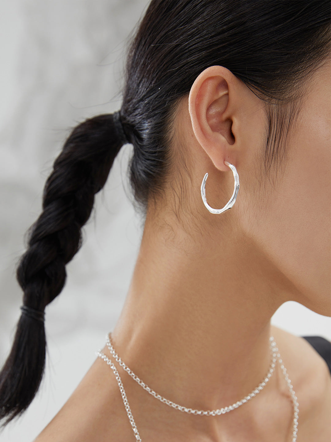 Sterling Silver Unplated Earrings