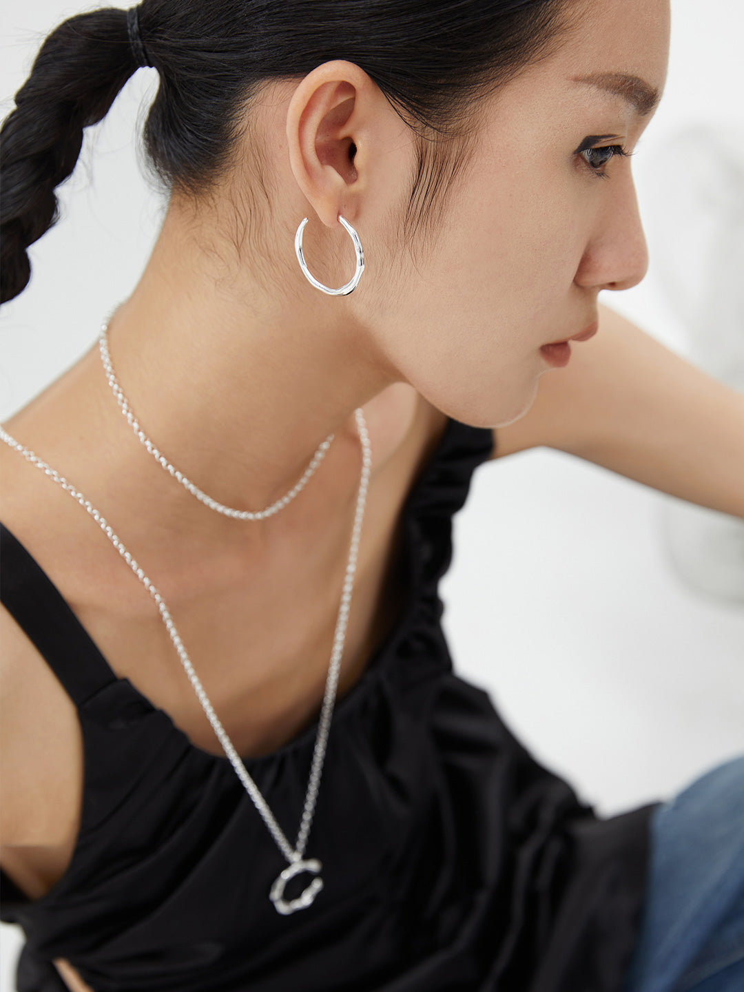 Sterling Silver Unplated Earrings