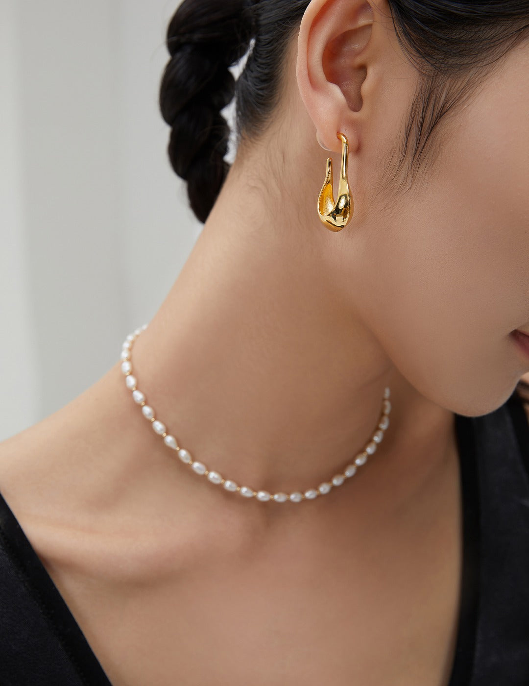 Sterling Silver Pearl Necklace