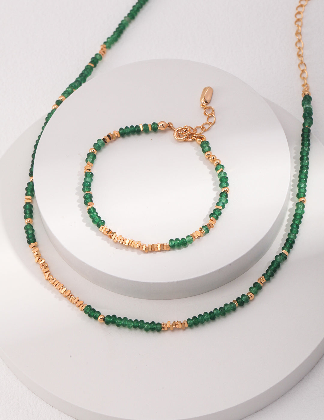 Crushed Sterling Silver Chain Bracelet