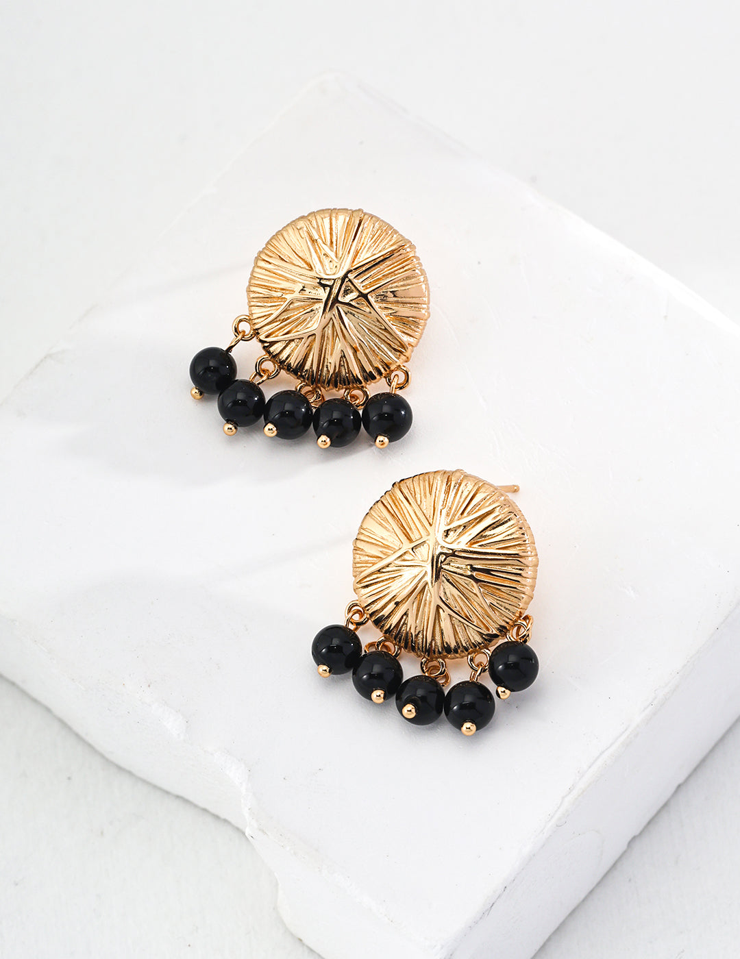 Holiday Spirit Onyx & Argentium® Earrings