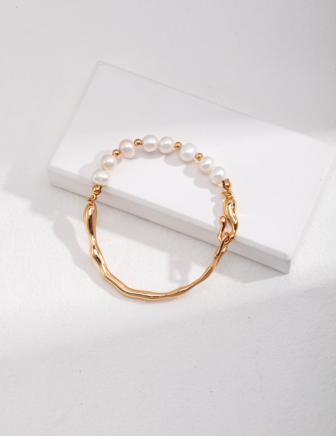 Sterling Silver Pearl Bracelet