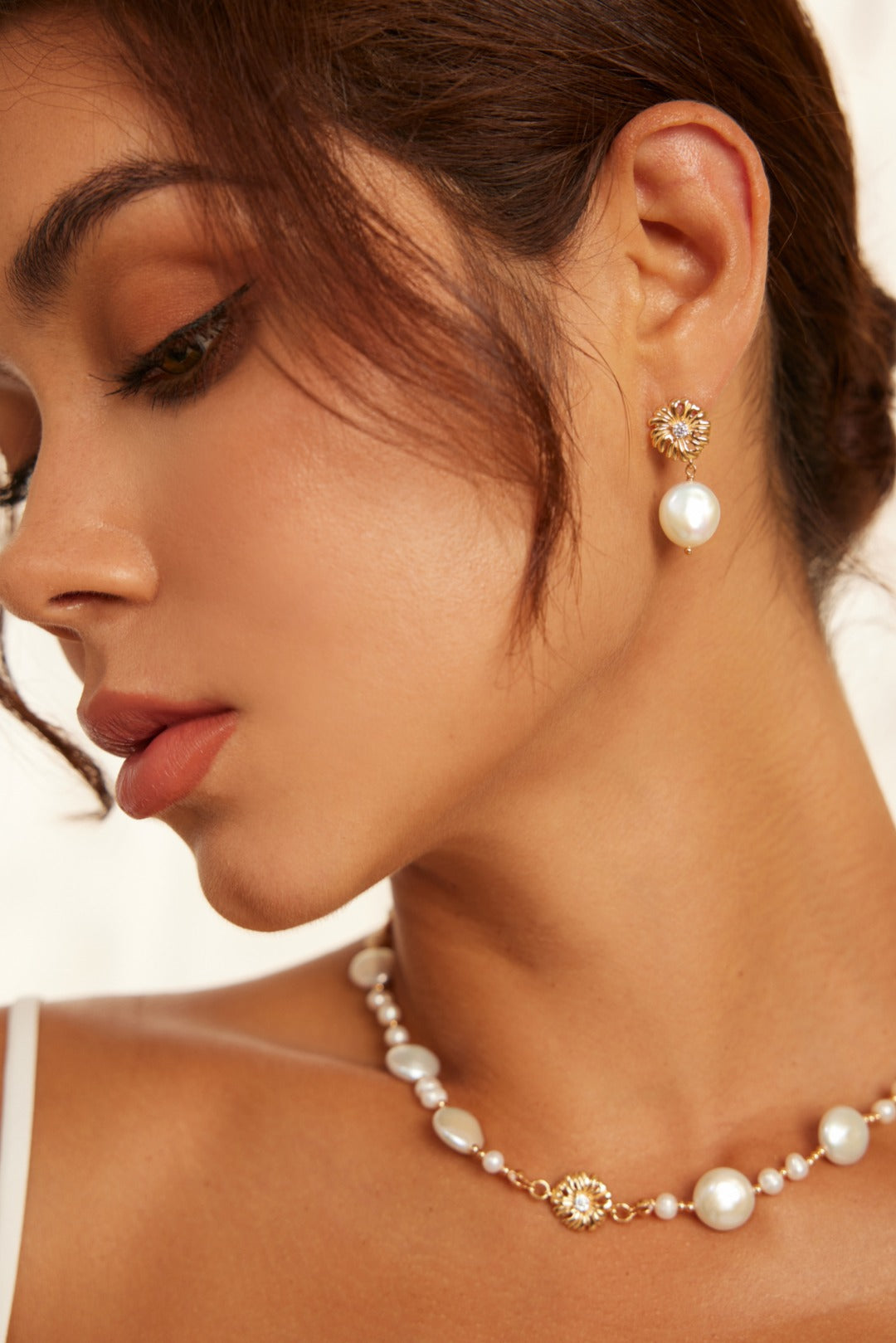 Floral Reverie Pearl Earrings Collection