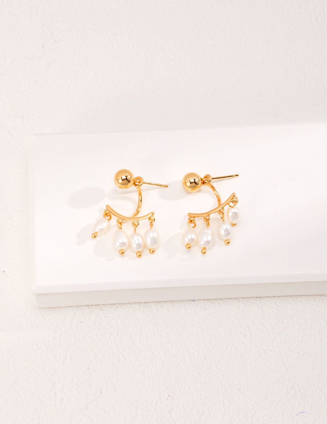 Nature's Bounty Grain Pearl Studs