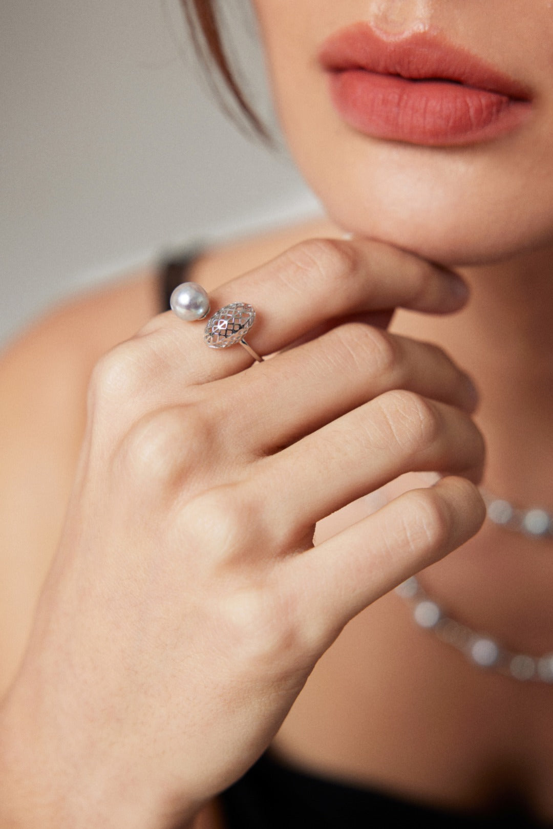 Akoya Saltwater Pearl Ring
