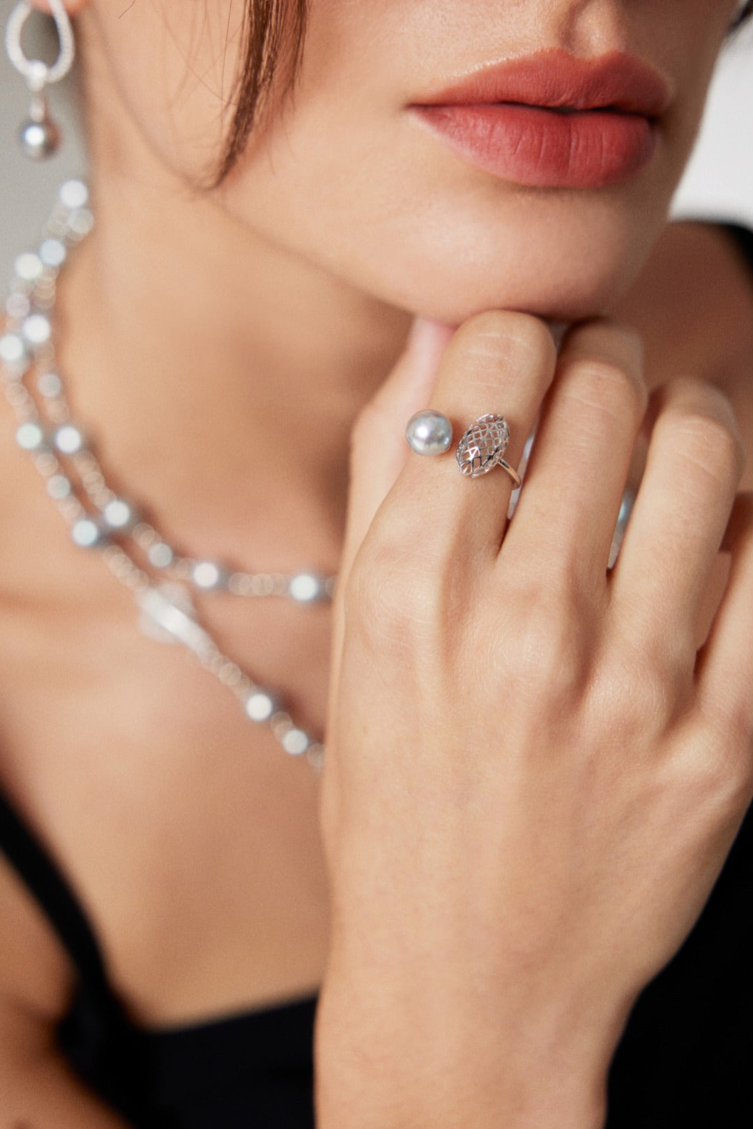Akoya Saltwater Pearl Ring