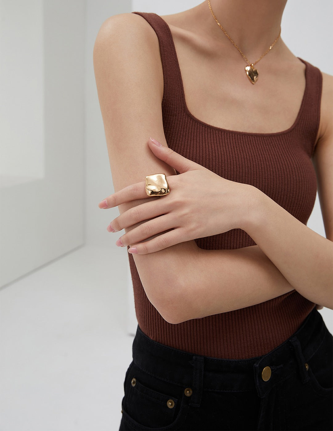 Premium High-Polish Solid Sterling Silver Ring