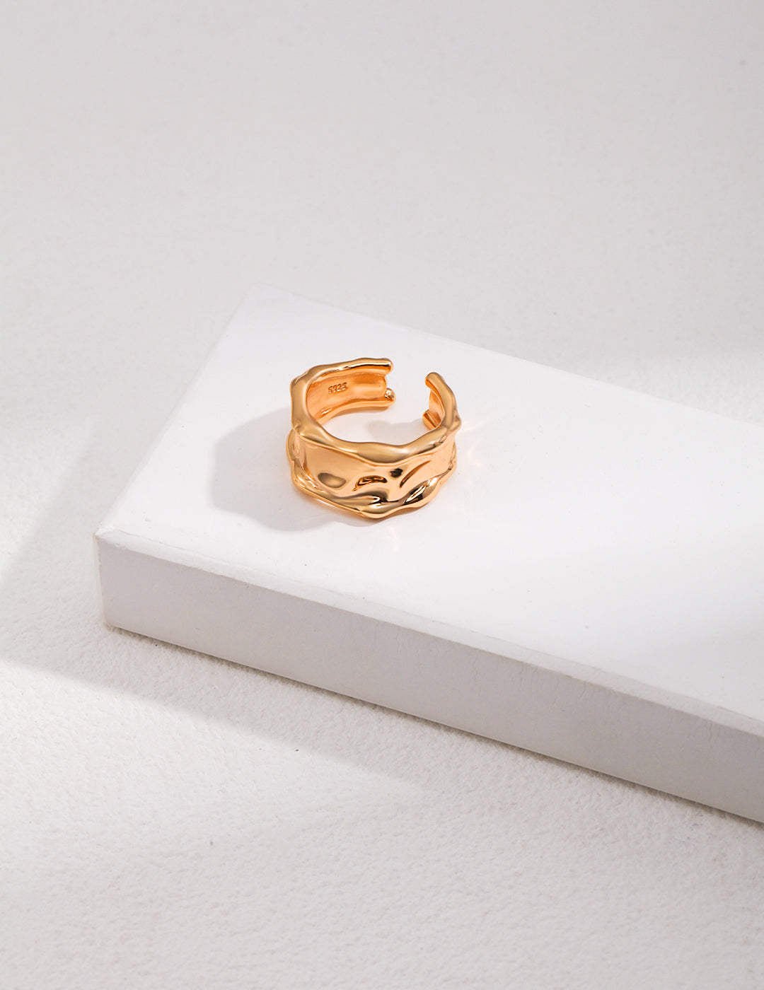 Solid Sterling Silver Wide Band Ring