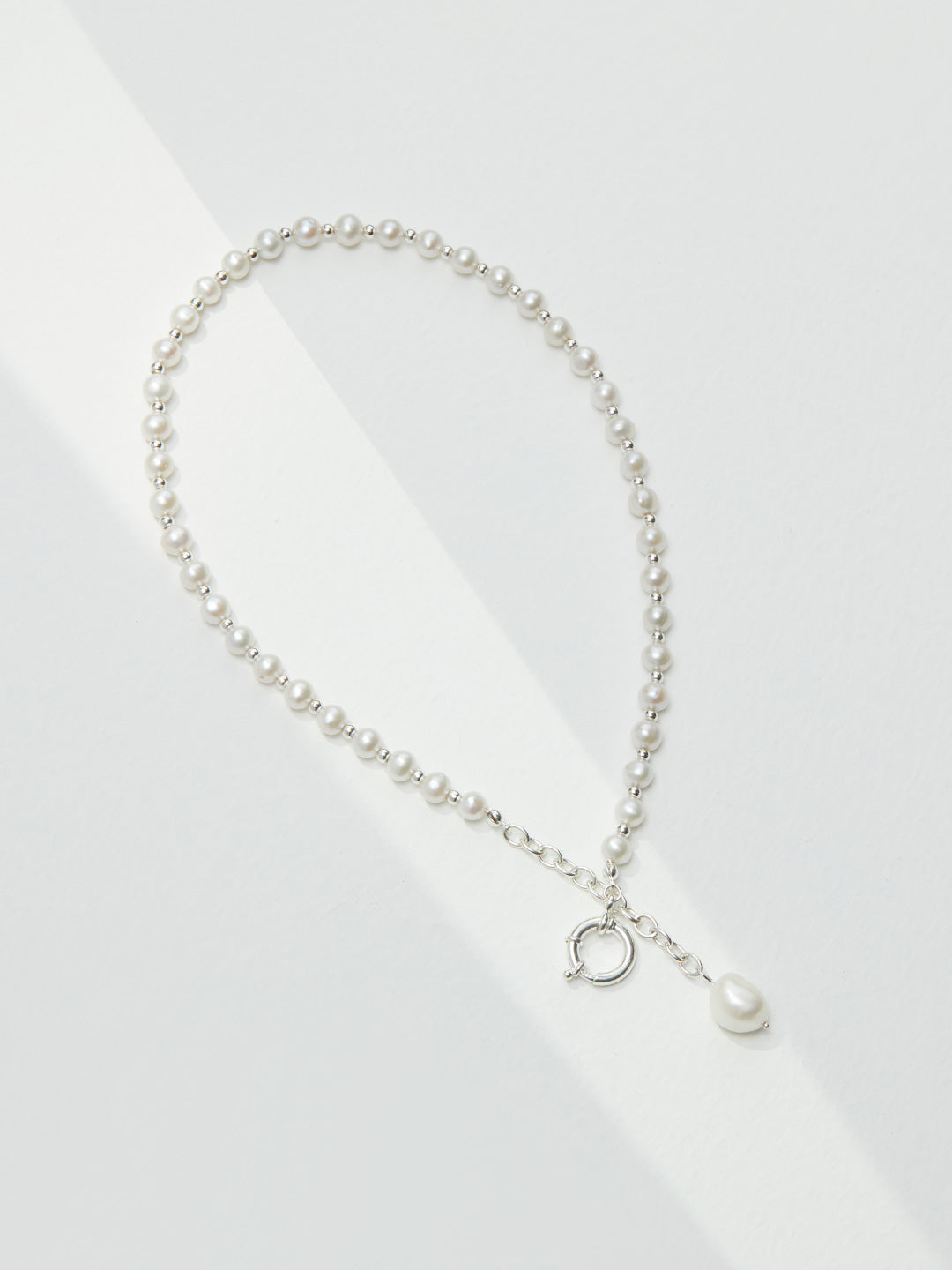 Raw Baroque Pearl Pendant