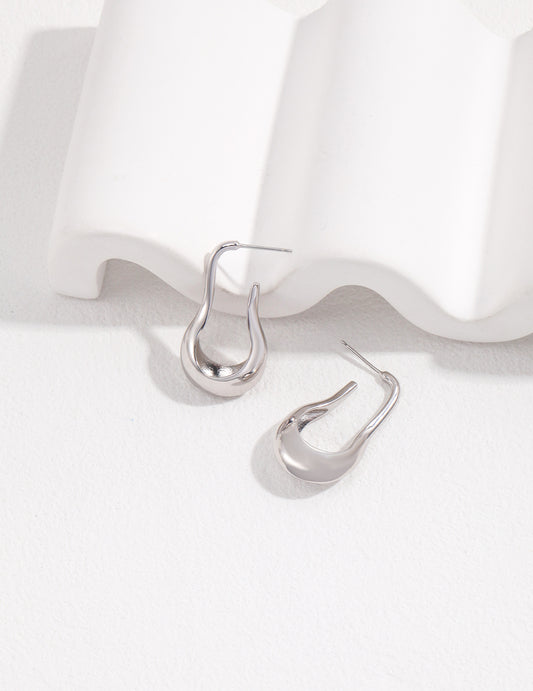 ‌Sterling Silver Essence Earrings