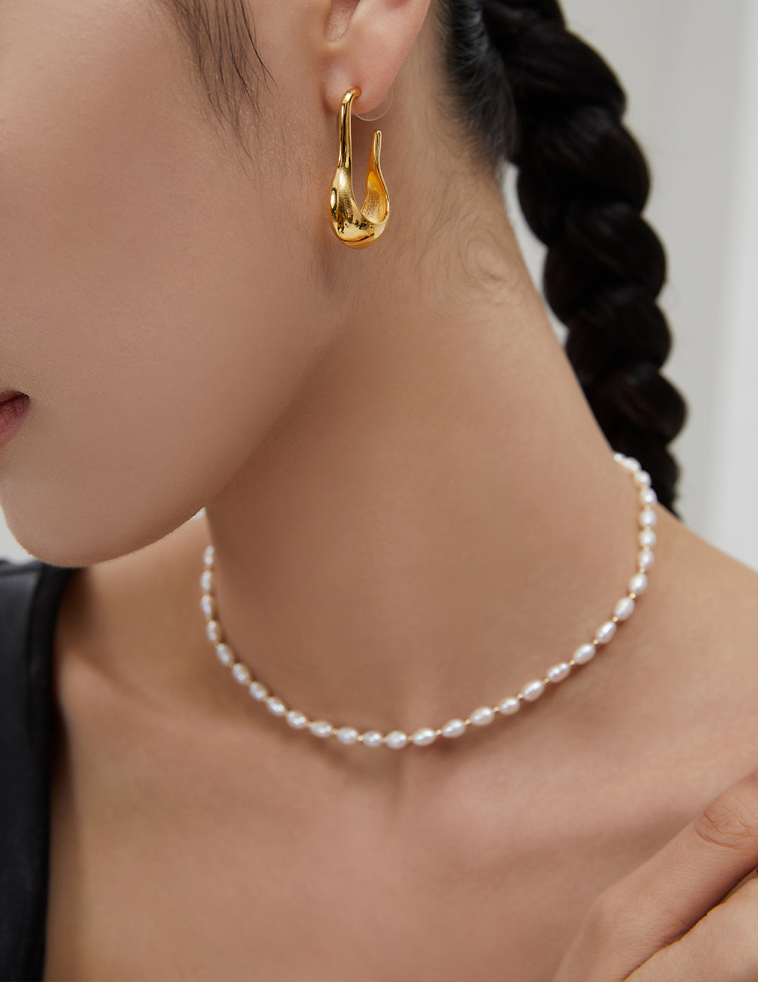 Sterling Silver Pearl Necklace