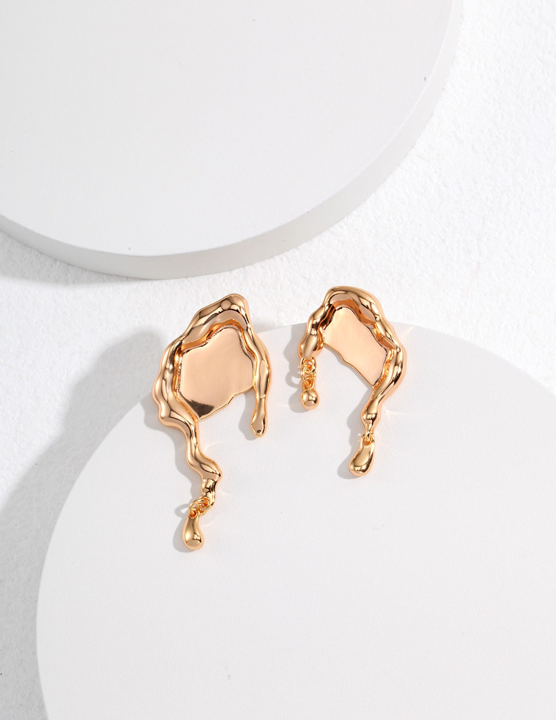 Sterling Silver Free-Form Earrings