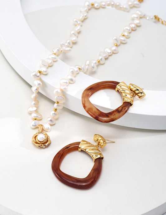 Camellia Collection Pearl Necklace