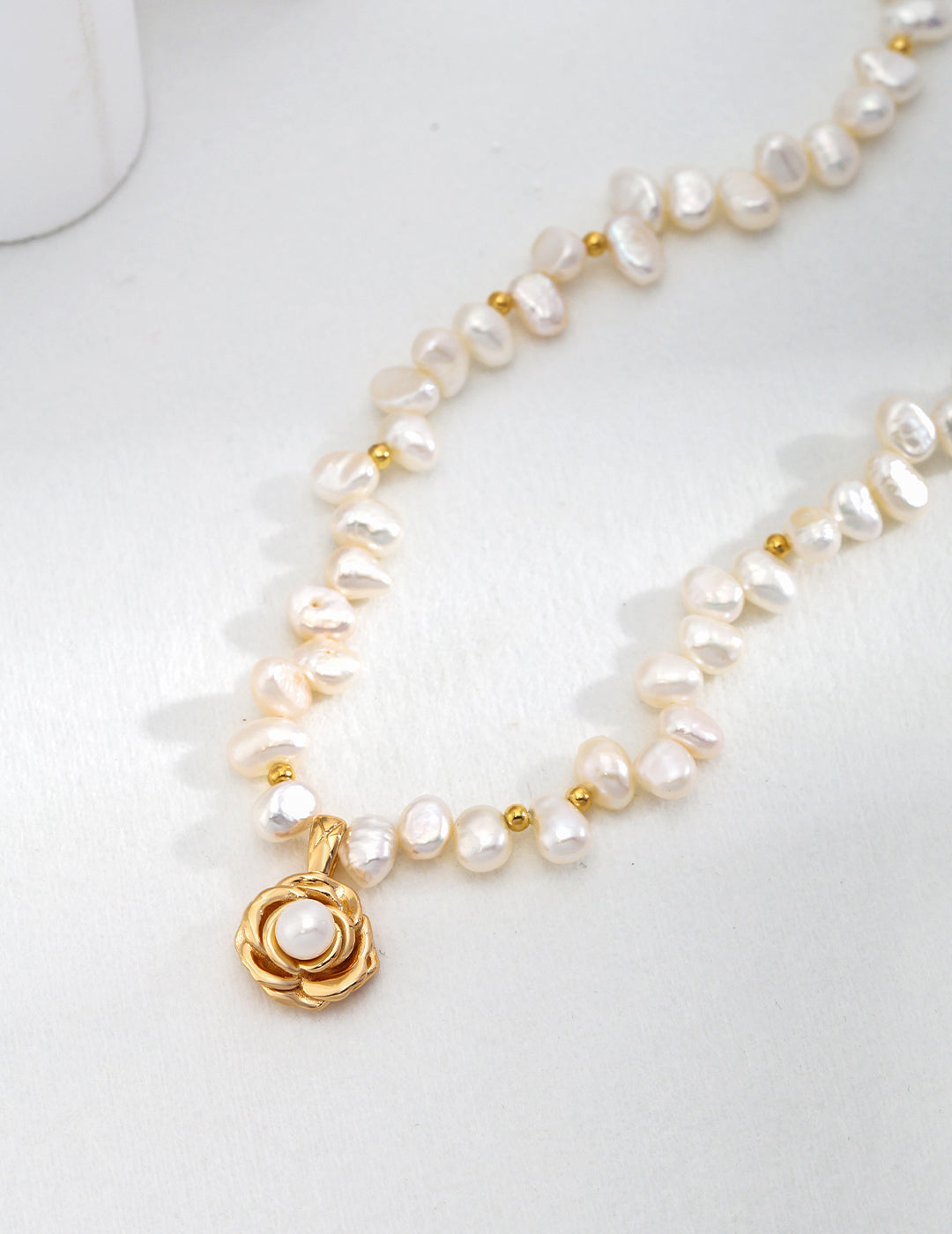 Camellia Collection Pearl Necklace