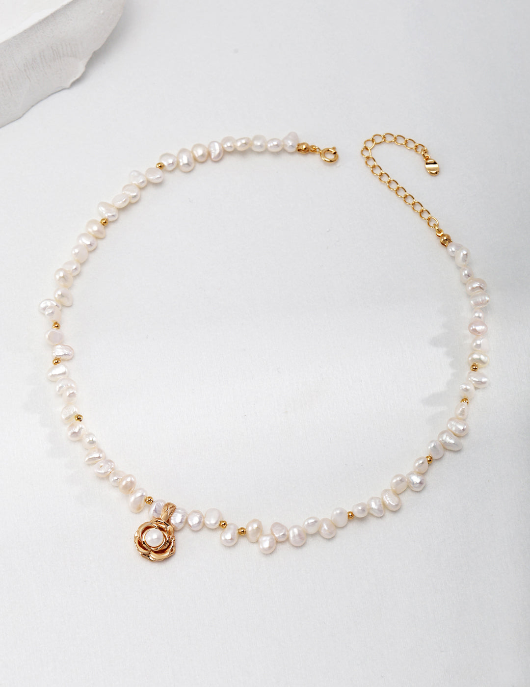 Camellia Collection Pearl Necklace