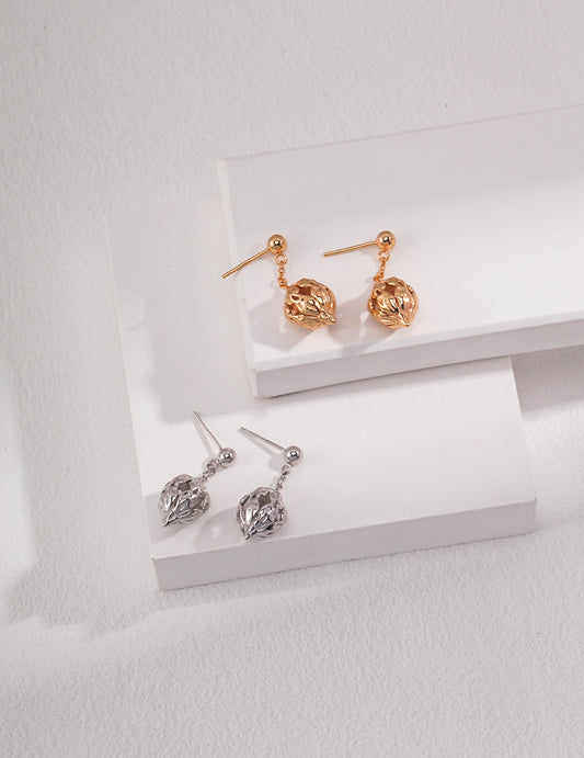 Blossom Cluster Sterling Silver Earrings