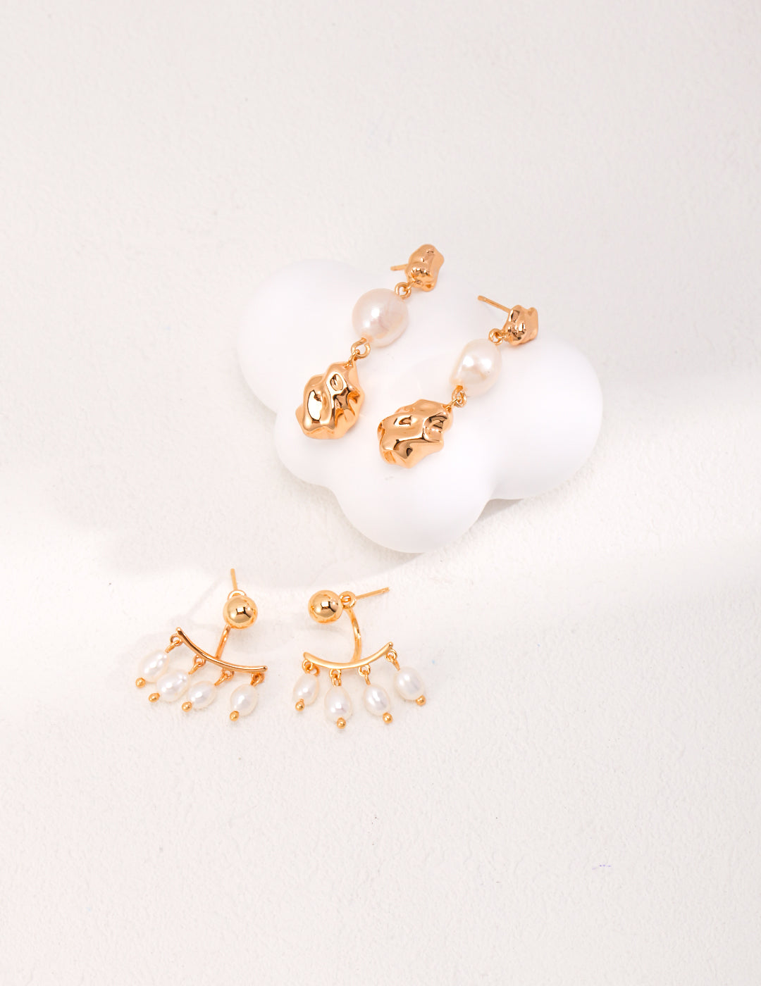 Nature's Bounty Grain Pearl Studs‌