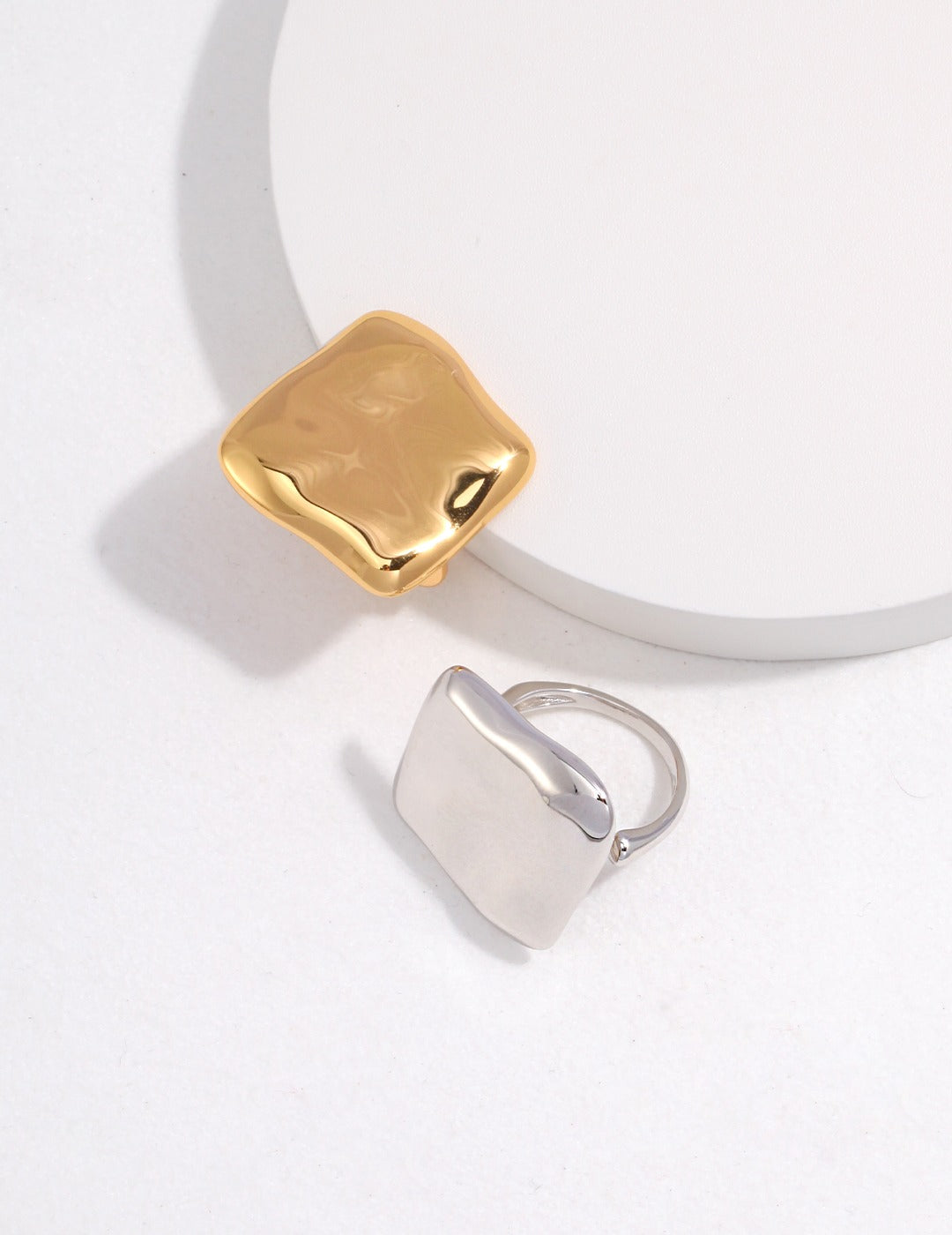 Premium High-Polish Solid Sterling Silver Ring