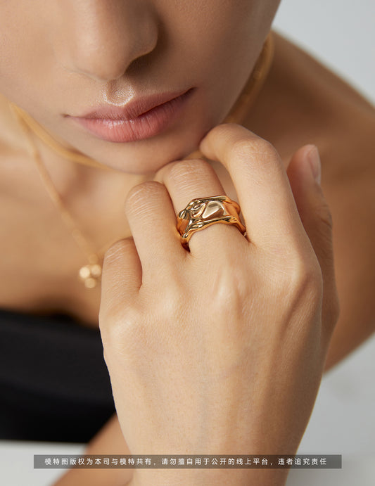 Solid Sterling Silver Wide Band Ring